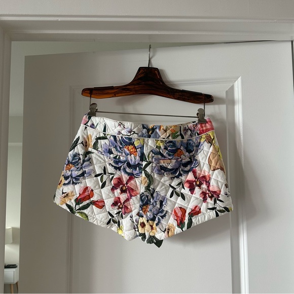 Farm Rio Off-White Greek Garden Shorts - Picture 6 of 6